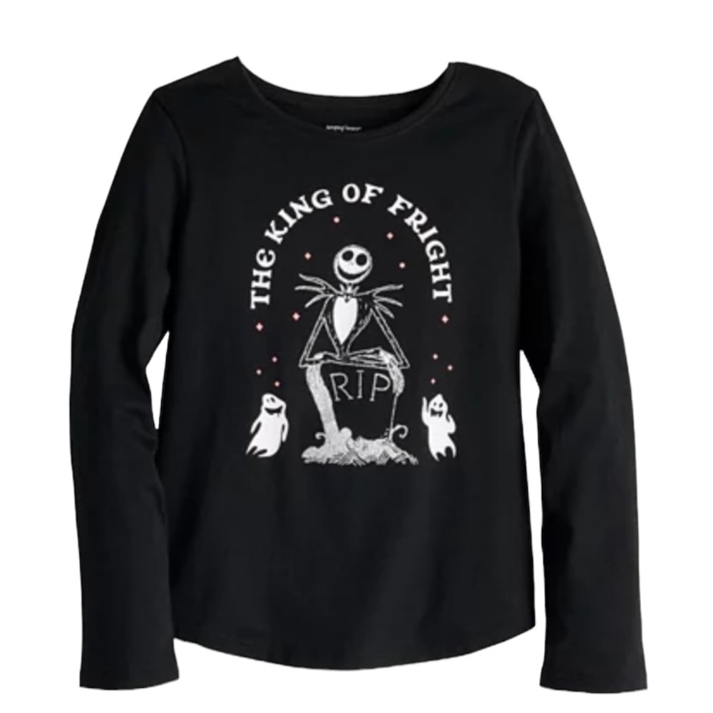 JUMPING BEANS The Nightmare Before Christmas Jack
Skellington Long Sleeve Tee  7